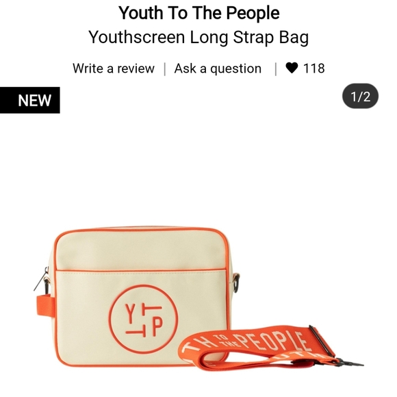 Sephora Handbags - NIB YOUTH TO THE PEOPLE YOUTH SCREEN LTD EDITION CROSSBODY BAG